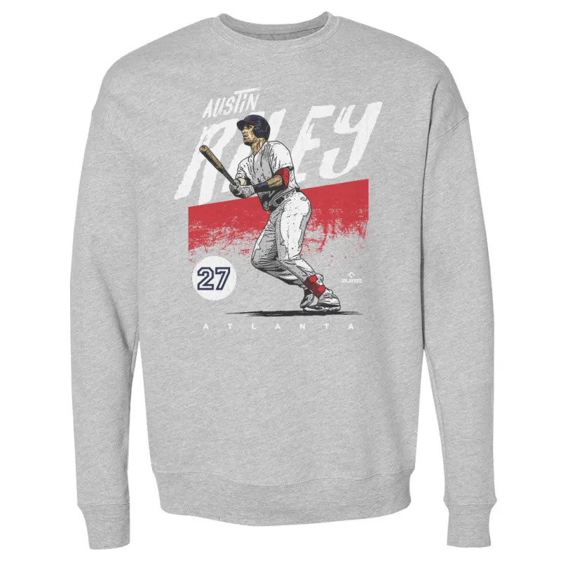 Austin Riley Atlanta Grunge WHT sold by 500 Level