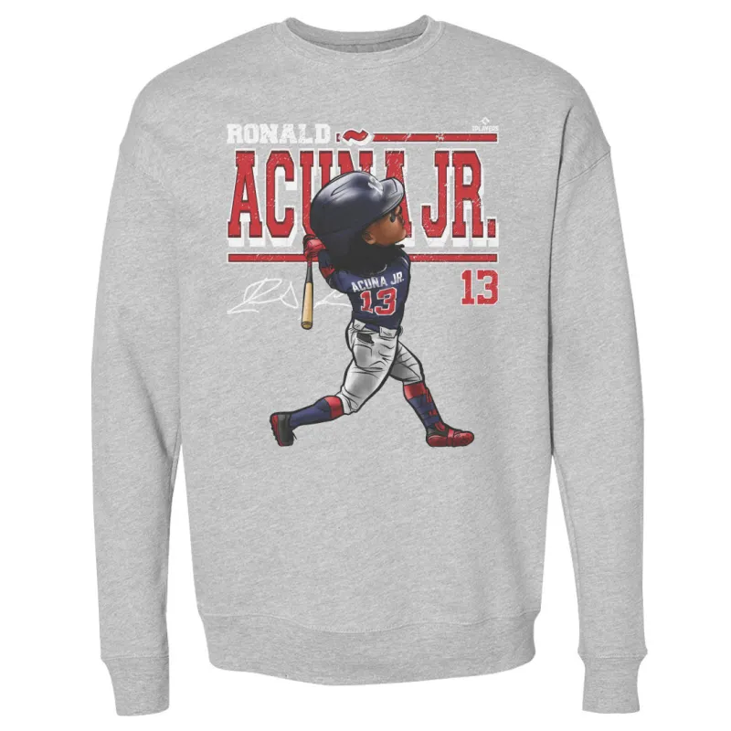 Ronald Acuna Jr. Cartoon WHT sold by 500 Level