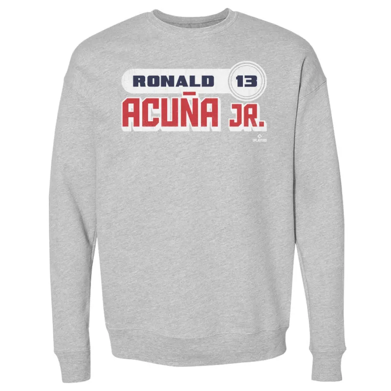 Ronald Acuna Jr. Retro Font WHT sold by 500 Level