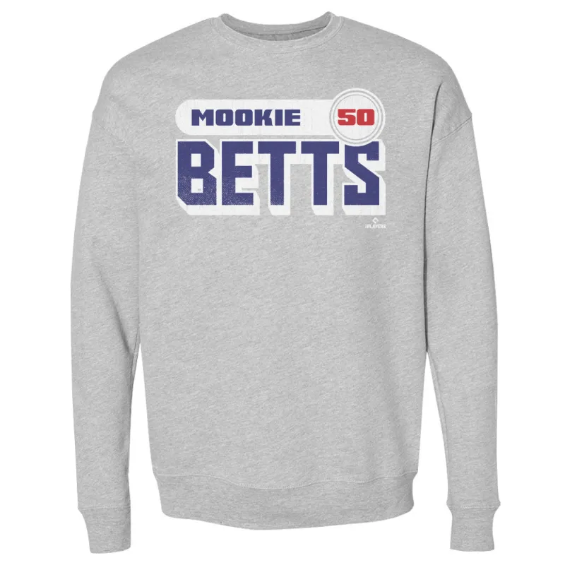 Mookie Betts Retro Font WHT sold by 500 Level