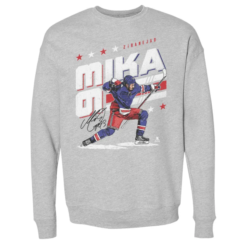 Mika Zibanejad Celebrate W WHT sold by 500 Level