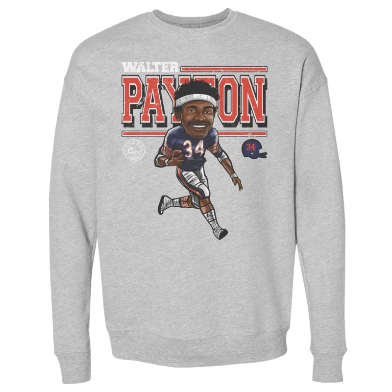 Walter Payton Cartoon WHT sold by 500 Level