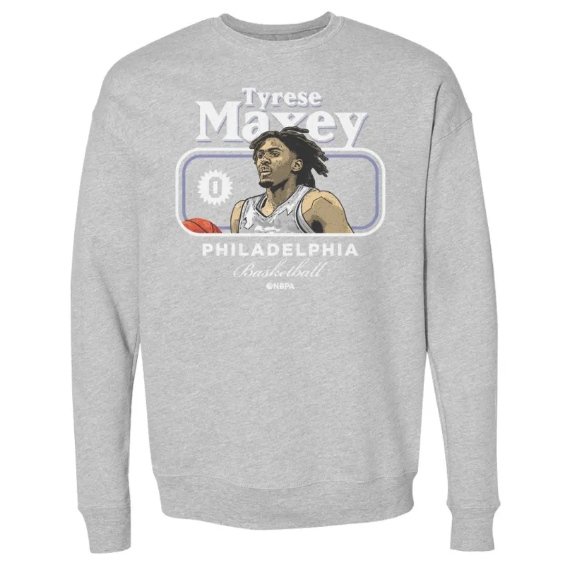 Tyrese Maxey Philadelphia Cover WHT sold by 500 Level