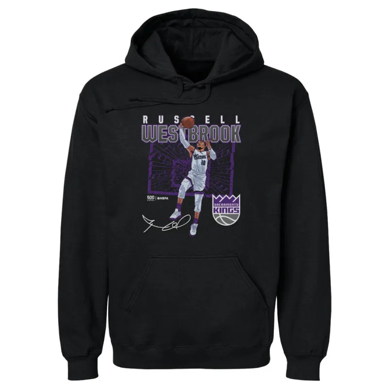 Russell Westbrook Sacramento Kings Shattered WHT sold by 500 Level