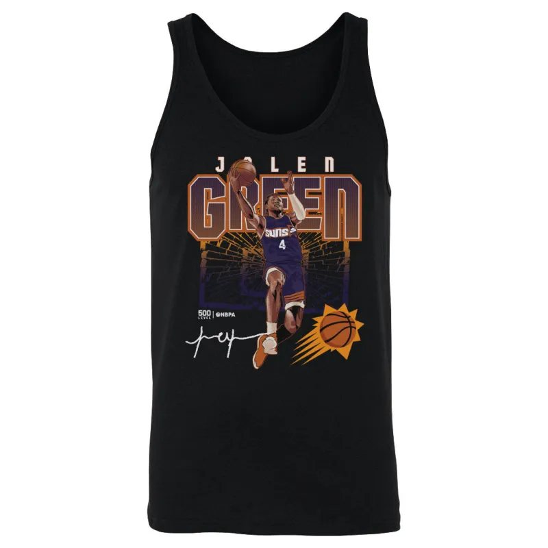 Jalen Green Phoenix Suns Shattered WHT sold by 500 Level
