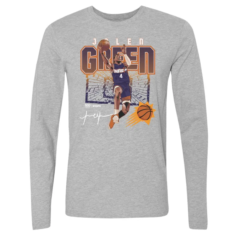 Jalen Green Phoenix Suns Shattered WHT sold by 500 Level
