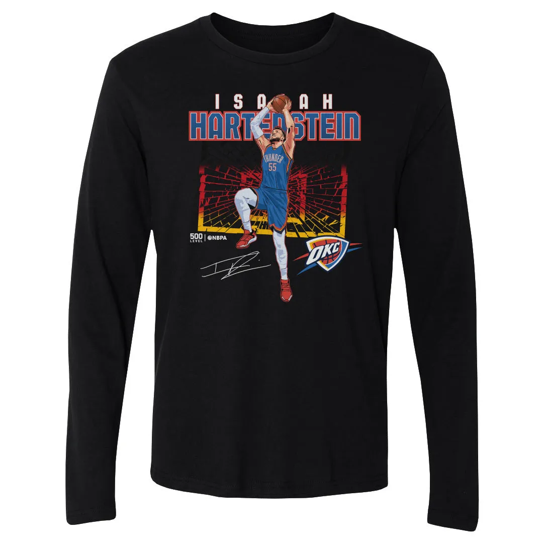 Isaiah Hartenstein Oklahoma City Thunder Shattered Flag WHT sold by 500 Level
