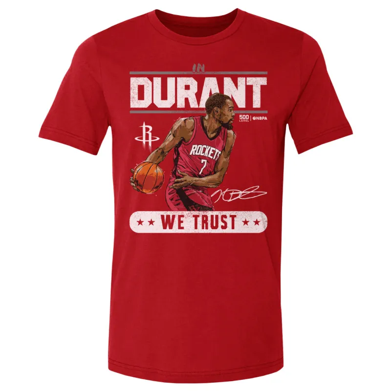 Kevin Durant Houston Rockets Trust WHT sold by 500 Level