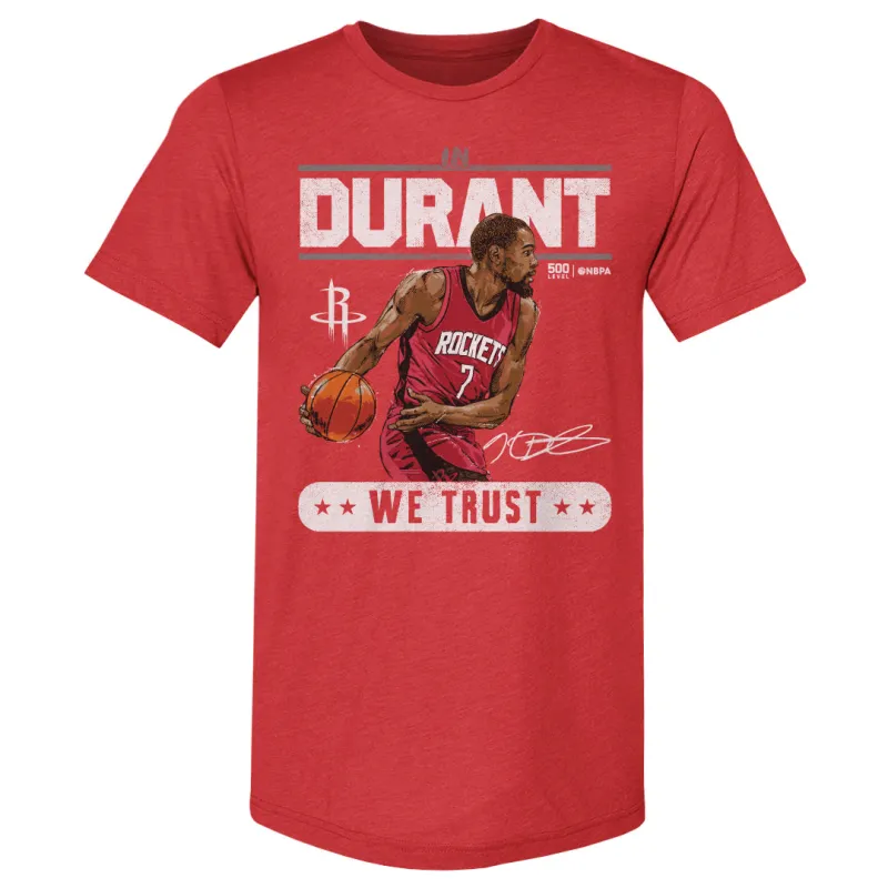 Kevin Durant Houston Rockets Trust WHT sold by 500 Level