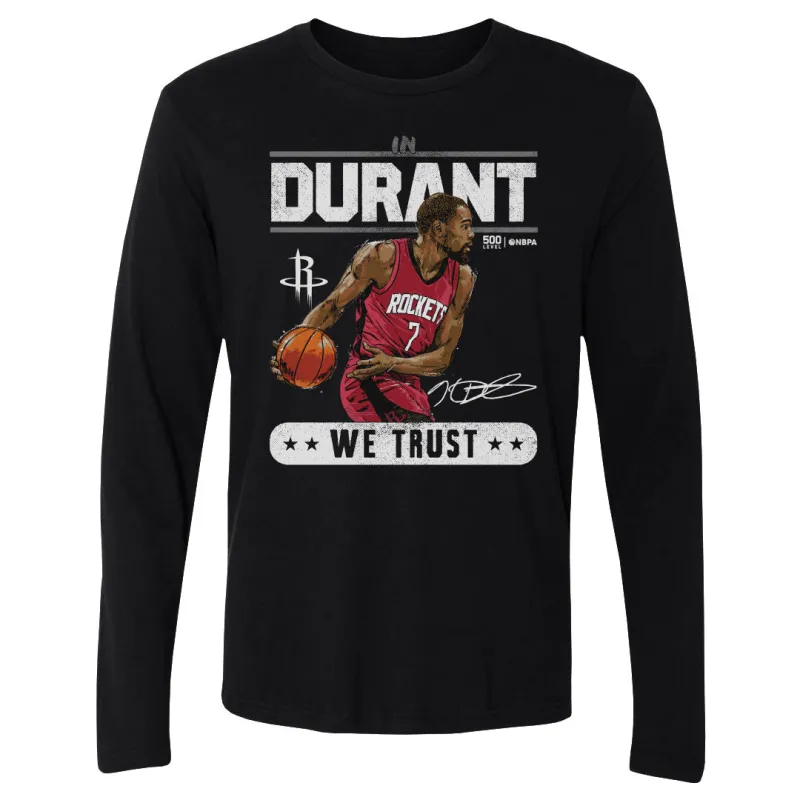 Kevin Durant Houston Rockets Trust WHT sold by 500 Level