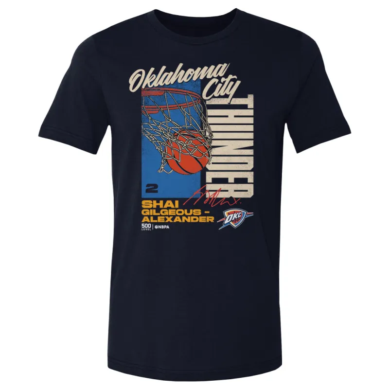 Shai Gilgeous-Alexander Oklahoma City Thunder All Net WHT sold by 500 Level