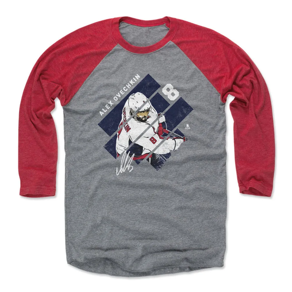 Alex Ovechkin Stripes B WHT sold by 500 Level product image thumbnail 2