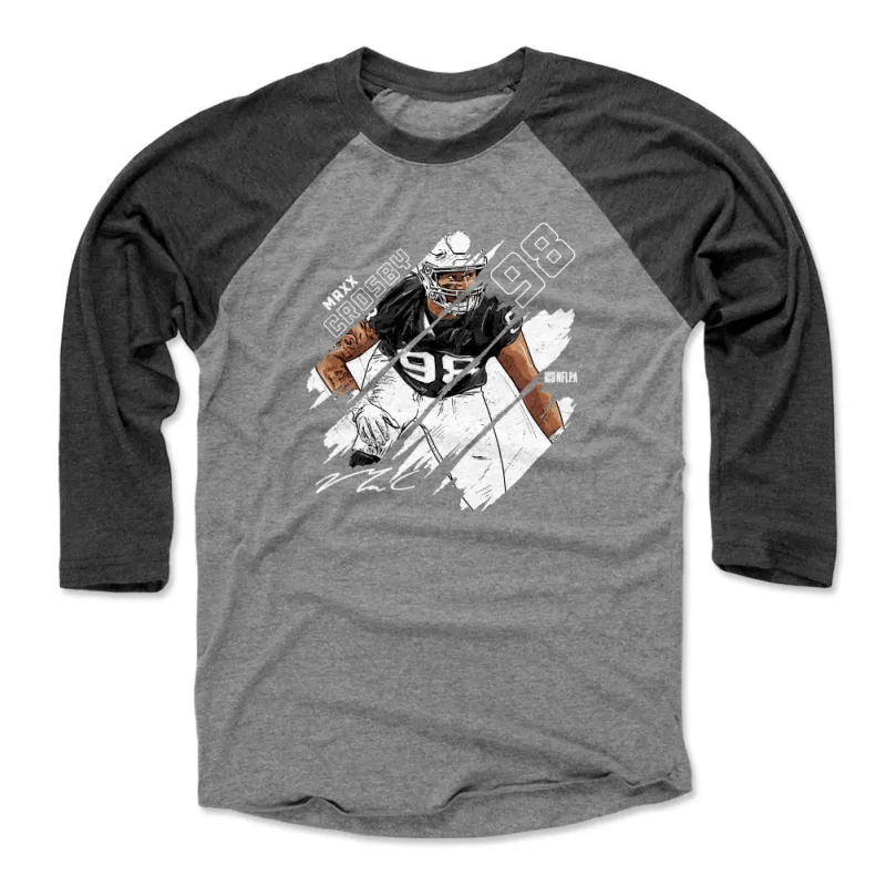 Maxx Crosby Stripes WHT sold by 500 Level