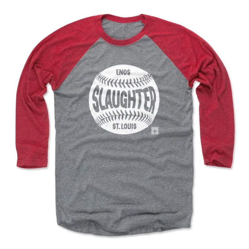 Enos Slaughter St. Louis Baseball WHT sold by 500 Level