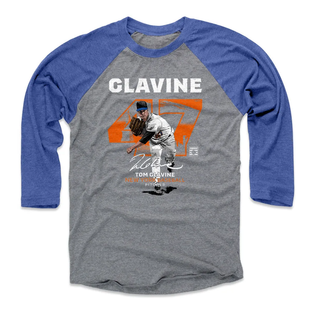 Tom Glavine Throwback Number WHT sold by 500 Level