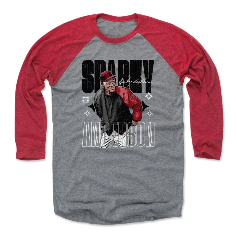 Sparky Anderson Manager Throwback WHT sold by 500 Level