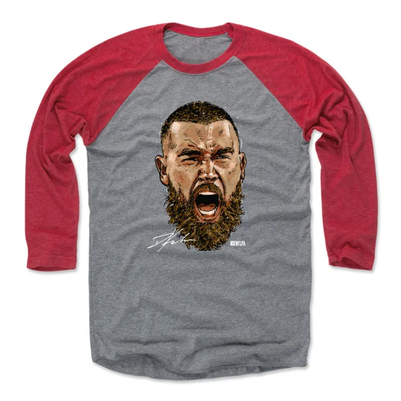 Travis Kelce Scream WHT sold by 500 Level