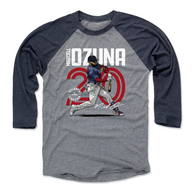 Marcell Ozuna Inline WHT sold by 500 Level