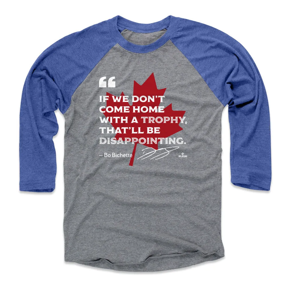 Bo Bichette Trophy Quote WHT sold by 500 Level