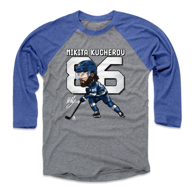 Nikita Kucherov Cartoon WHT sold by 500 Level