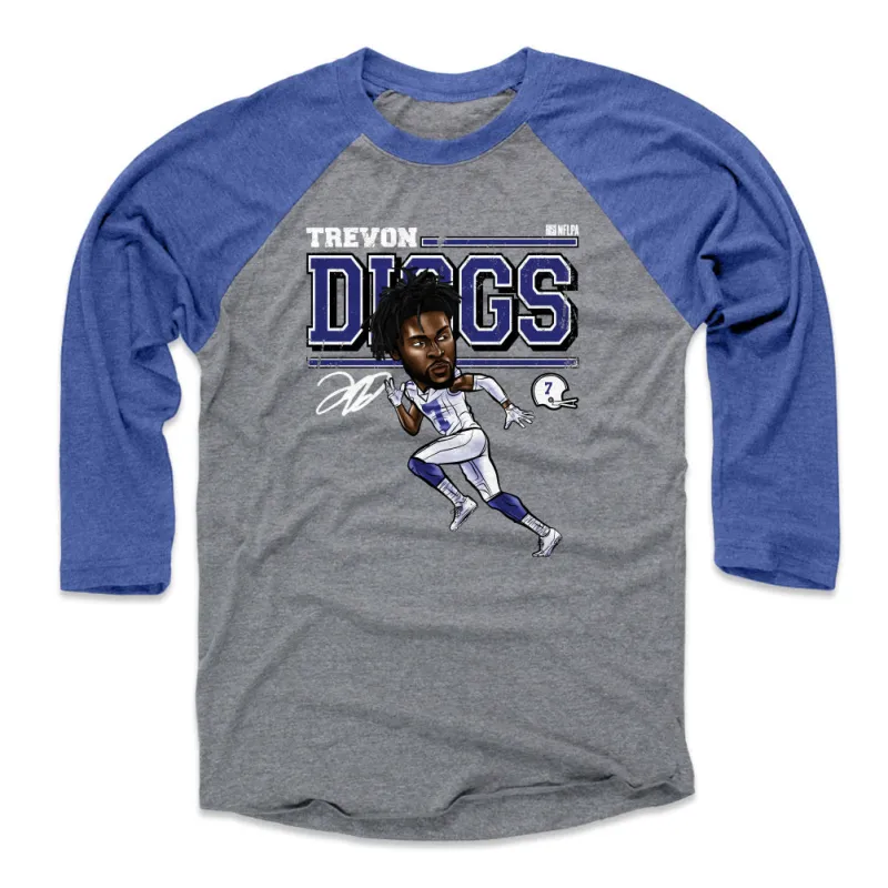 Trevon Diggs Dallas Cartoon WHT sold by 500 Level