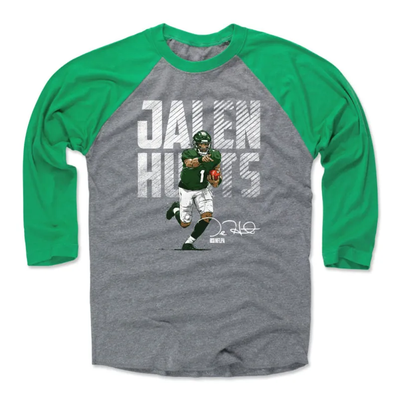 Jalen Hurts Philadelphia Bold WHT sold by 500 Level
