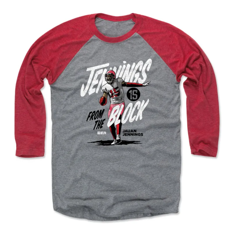 Jauan Jennings San Francisco Touchdown Celebration WHT made by 500 Level