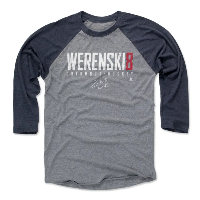 Zach Werenski Columbus Elite WHT sold by 500 Level