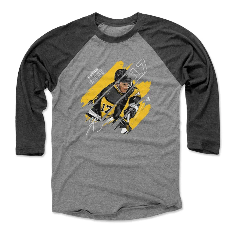 Bryan Rust Pittsburgh Stripes WHT sold by 500 Level