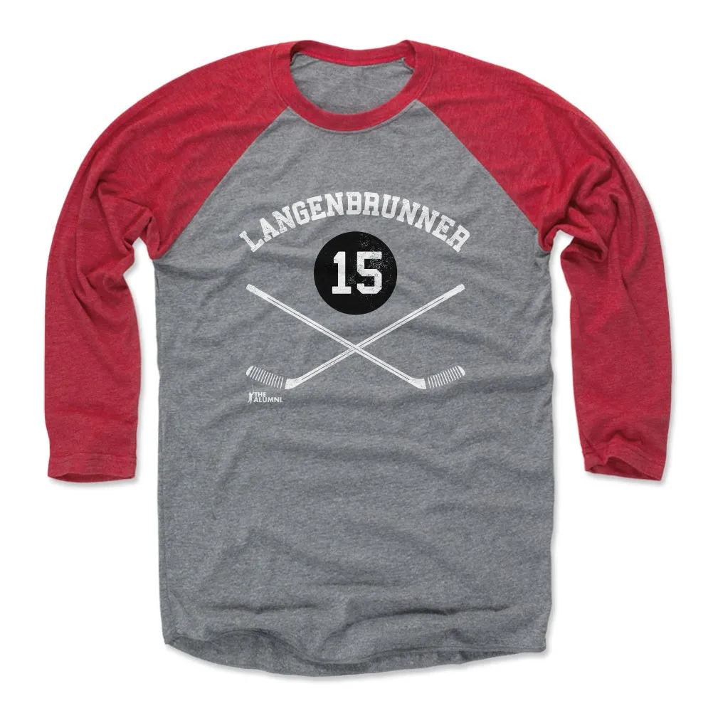 Jamie Langenbrunner New Jersey 15 Sticks WHT sold by 500 Level