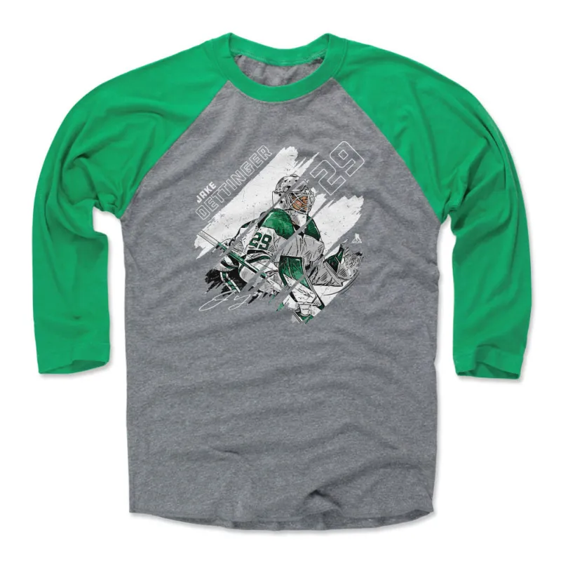 Jake Oettinger Dallas Stripes WHT sold by 500 Level