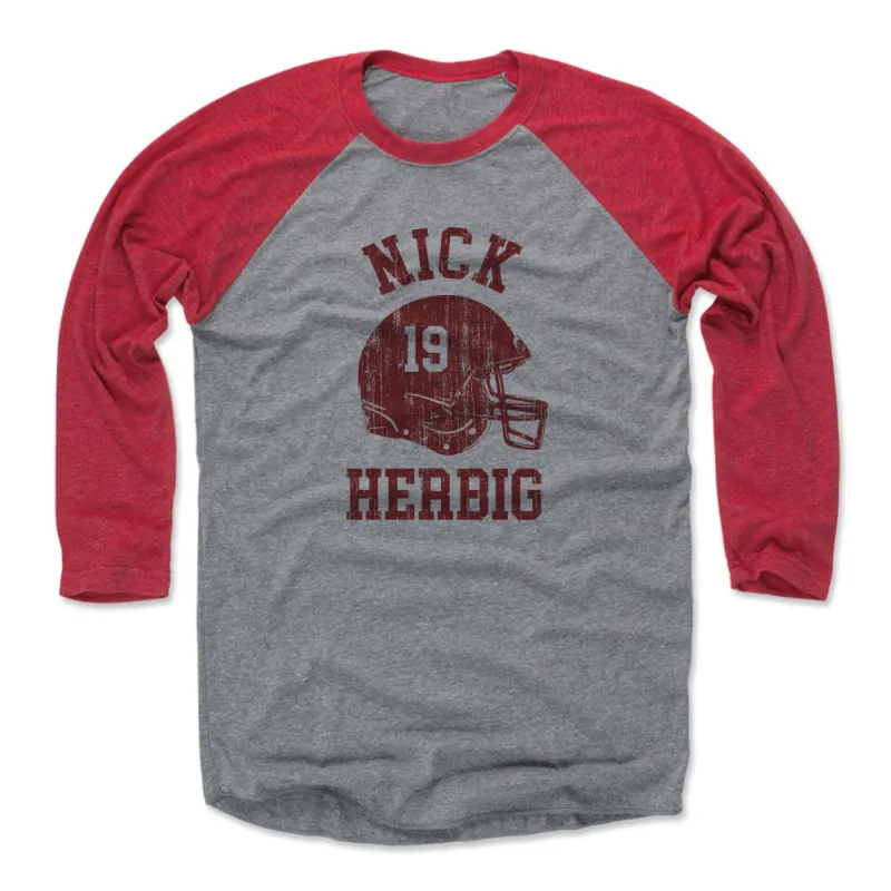 Nick Herbig College Helmet Font sold by 500 Level