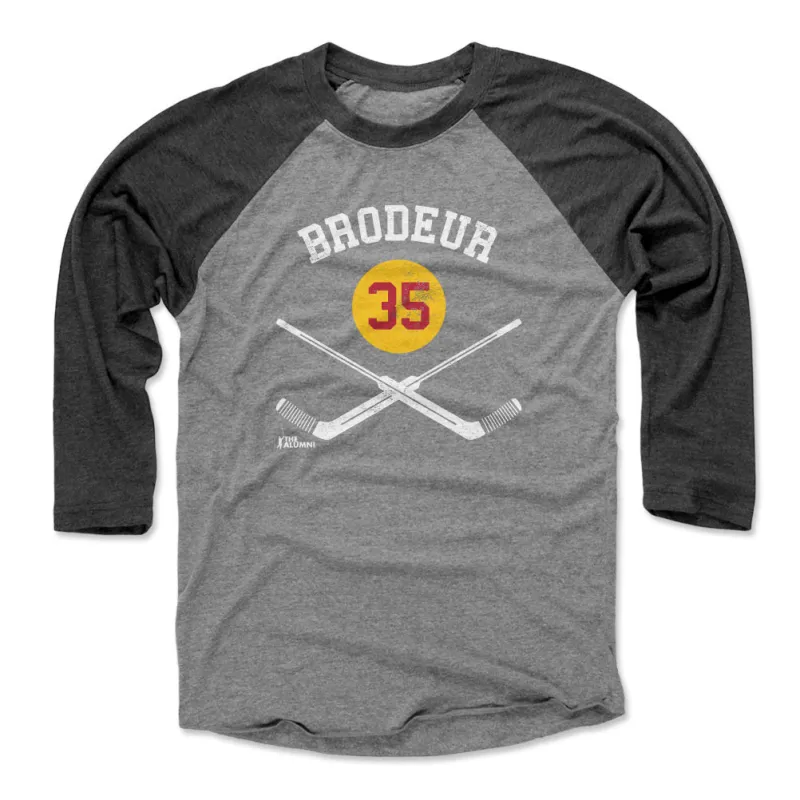 Richard Brodeur Vancouver 35 Goalie Sticks WHT made by 500 Level