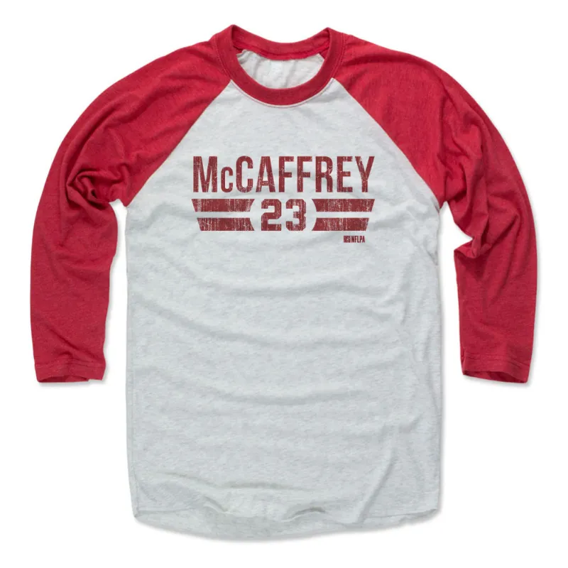 Christian McCaffrey San Francisco Font sold by 500 Level