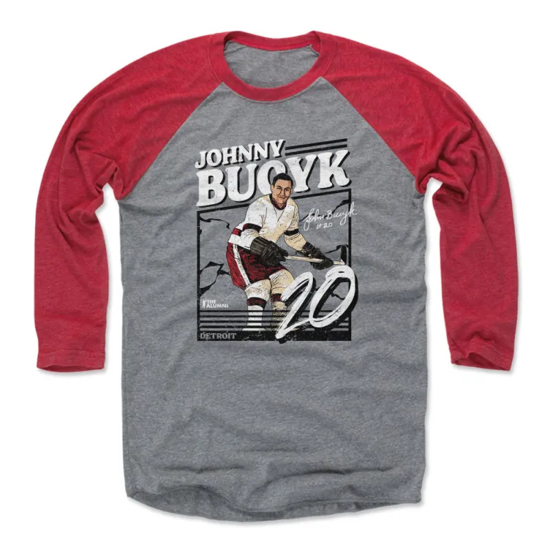Johnny Bucyk Detroit Power WHT sold by 500 Level