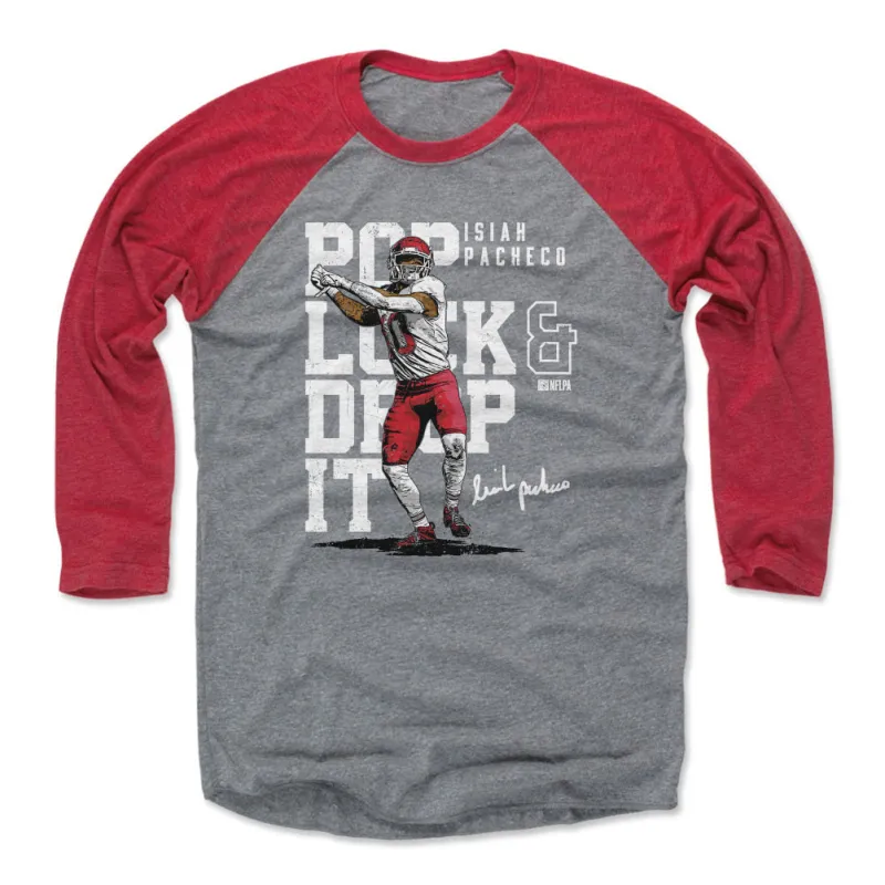 Isiah Pacheco Kansas City Pop Lock & Drop It WHT sold by 500 Level