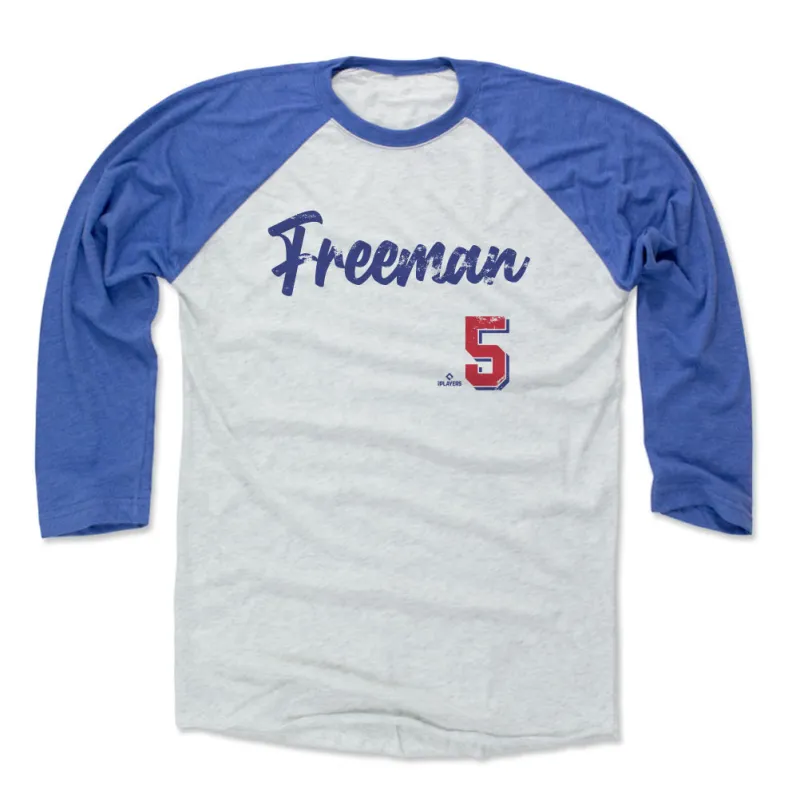 Freddie Freeman Los Angeles D Script sold by 500 Level