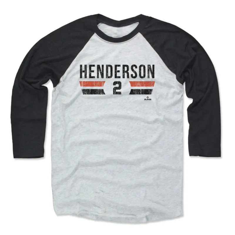 Gunnar Henderson Baltimore Font sold by 500 Level