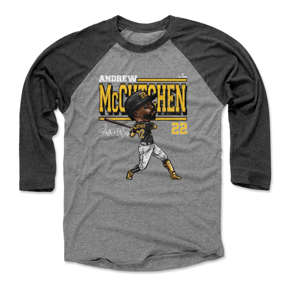 Andrew McCutchen Pittsburgh Cartoon WHT sold by 500 Level