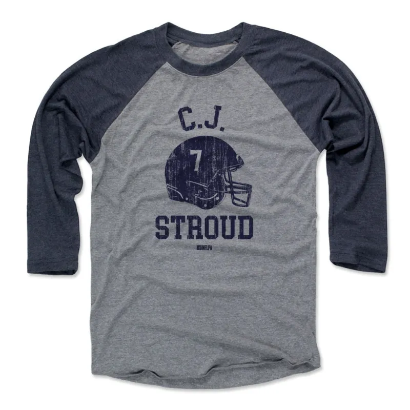 C.J. Stroud Houston Helmet Font sold by 500 Level