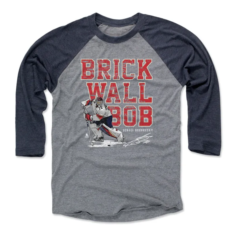 Sergei Bobrovsky Florida Brick Wall WHT sold by 500 Level