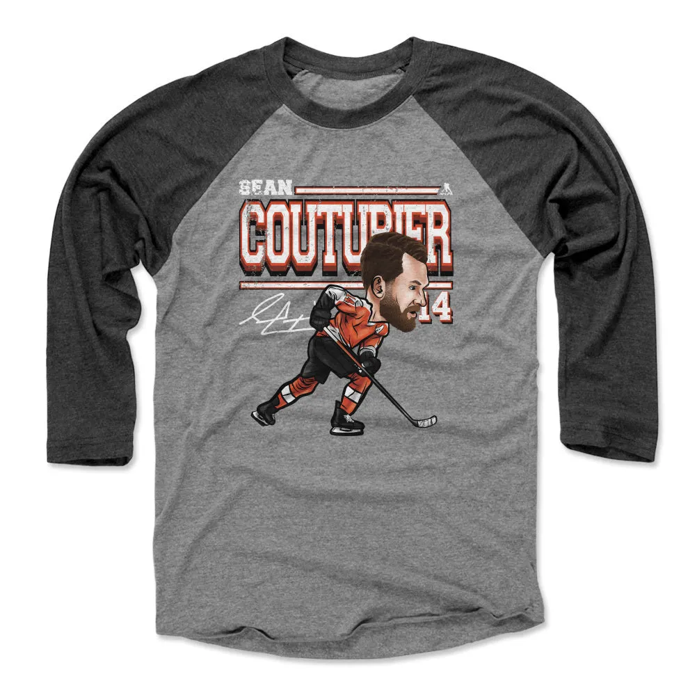 Sean Couturier Philadelphia Cartoon WHT sold by 500 Level