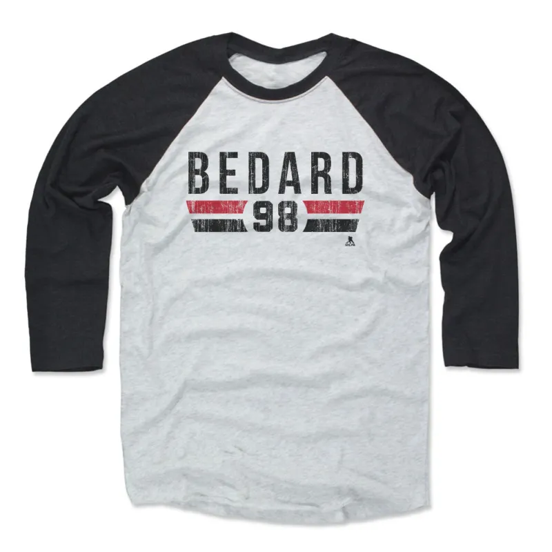 Connor Bedard Chicago Font sold by 500 Level