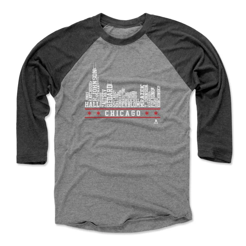 Chicago Hockey Roster Skyline 23 WHT sold by 500 Level