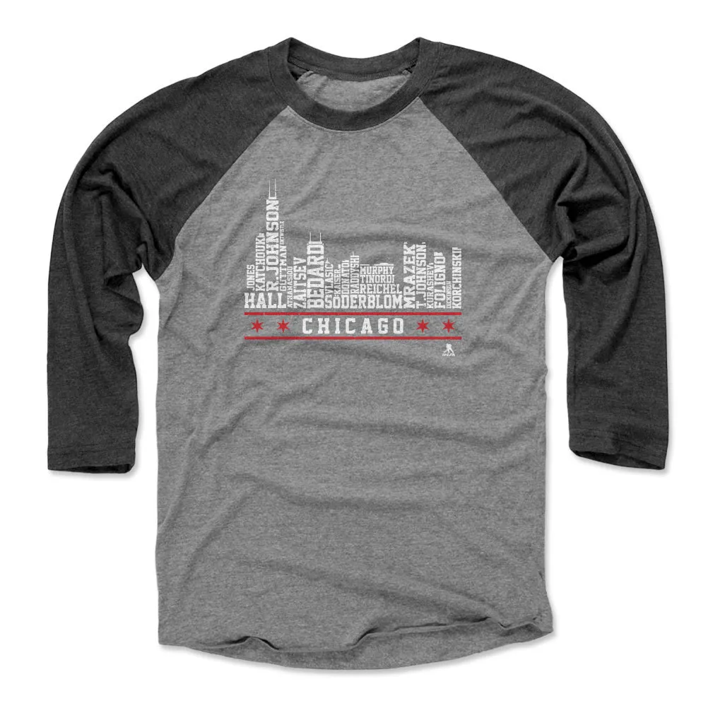Chicago Hockey Roster Skyline 23 WHT sold by 500 Level