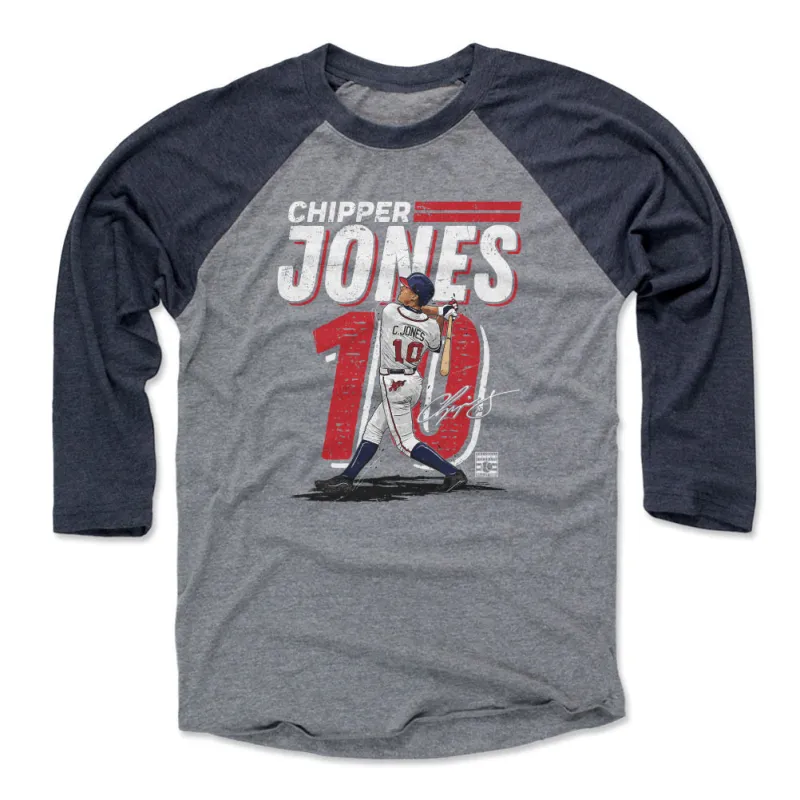 Chipper Jones Atlanta Dash WHT sold by 500 Level