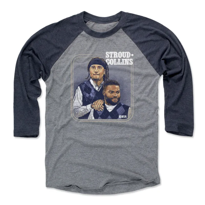 C.J. Stroud & Nico Collins Houston Step Brothers WHT sold by 500 Level