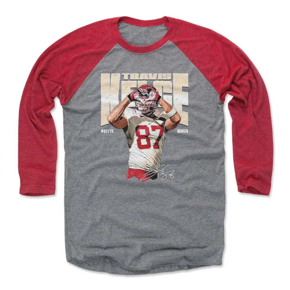 Travis Kelce Kansas City Heart WHT sold by 500 Level
