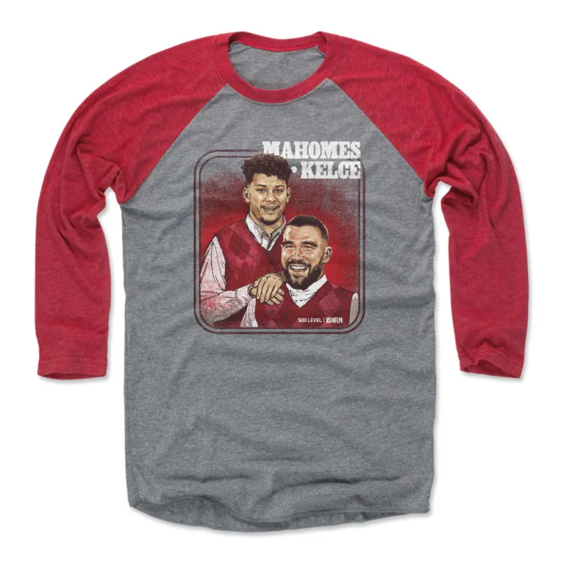 Patrick Mahomes & Travis Kelce Kansas City Step Brothers WHT sold by 500 Level