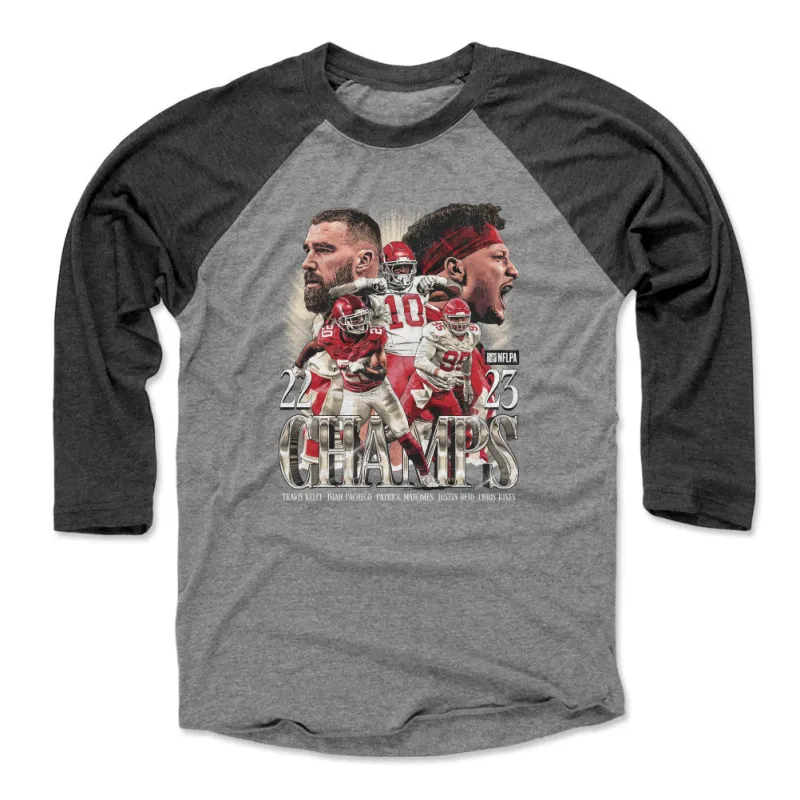 Kansas City Football 2023 Champs Vintage WHT made by 500 Level